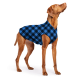 Goldpaw Fleece Cobalt Buffalo Check