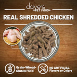 Dave's Cat GF Shredded Chicken Dinner in Gravy 5.5oz