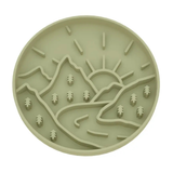 Outdoor Sunrise Slow Feeder Bowl Green