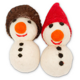 DDKC Snowman Cat Toy 2pk