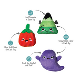 Fringe Spooky Squad Mini Dog Toy 3pk
