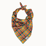 Fall Harvest Plaid Pet Bandana
