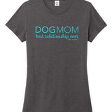 Dog Is Good TShirt Dog Mom Heather Charcoal