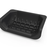 Fluff Trough Slow Feed Insert Black