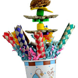 A&E Cages Happy Beaks USA Tropical Punch Cocktail Toy