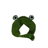 Frog Crochet Knit Pet Hat