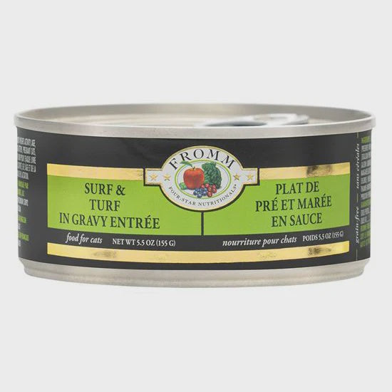 Fromm 4 Star Cat Surf & Turf In Gravy