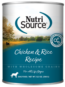 NutriSource K9 Chicken Rice 12.3oz