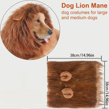 Halloween Lion Mane Pet Costume
