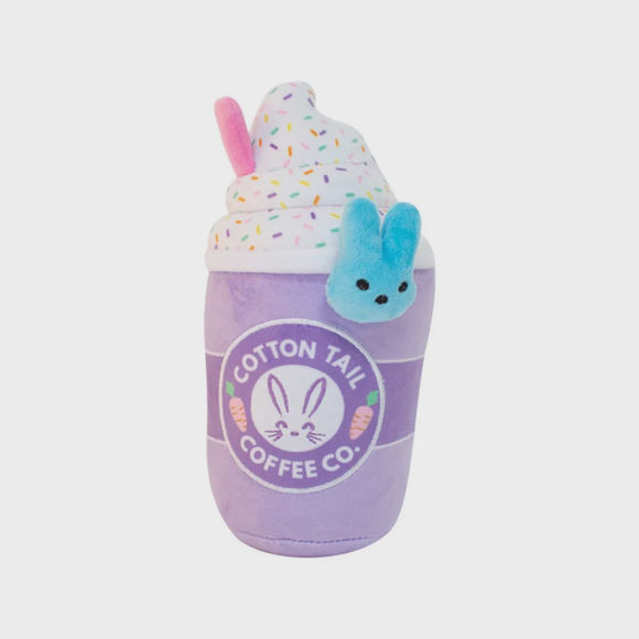 Cotton Tail Coffee Co Plush Dog Toy