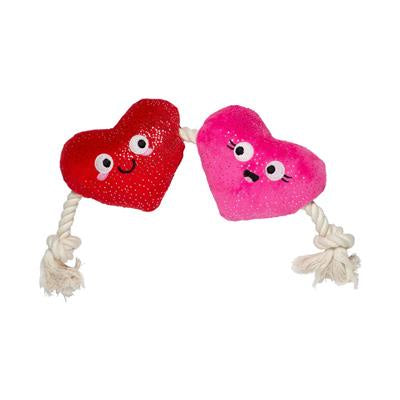 Fringe Can't Be AP-Heart Plush Dog Toy