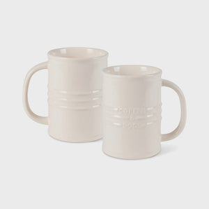 Fringe Pet Shop Coffee & Dogs Ivory Momento Mug