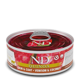 Farmina Cat N&D Quinoa Skin & Coat Venison Coconut 2.8oz