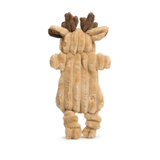 Plush toy reindeer on a white background