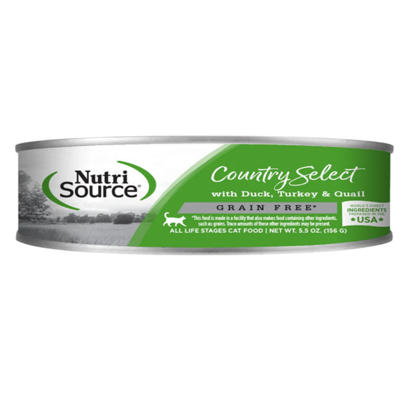 NutriSource Cat GF Country Select 5.5z