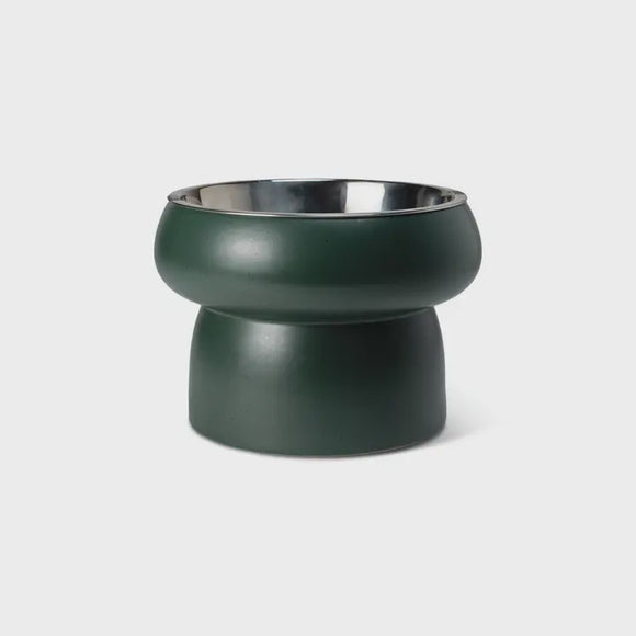 Fringe Pet Shop Matte Speckled Green Bowl