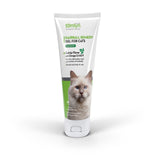 Tomlyn hairball remedy gel for cats on a white background