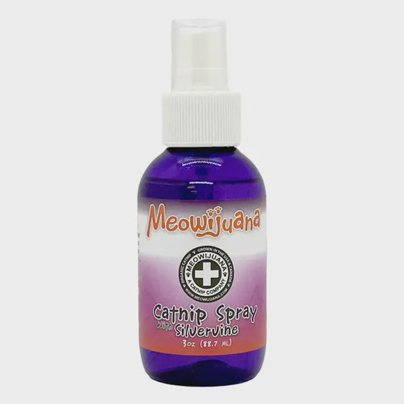 Meowijuana Catnip Spray with Silvervine 3oz