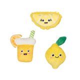 Fringe Sour You Doing Plush Dog Toy 3pk