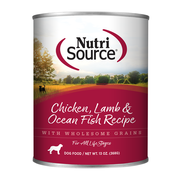 NutriSource Chicken Lamb Fish 13oz*
