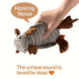 Armadillo Plush Dog Toy