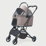 3 in 1 Multifunction Stroller with Carrier Tan