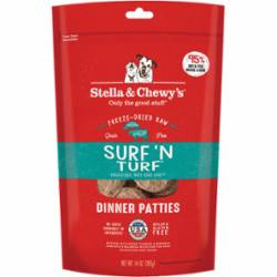 Stella & Chewy's Dog Freeze Dried Surf & Turf Patties 14oz