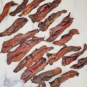 Naked Beasts Trimmed Beef Lips Thick Chew 3-5oz