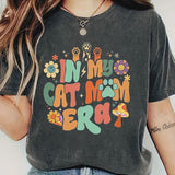 In My Cat Mom Era Grey Tee