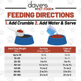 Dave's Dog Restricted Phosphorus Chicken Crumbles Formula 4lbs