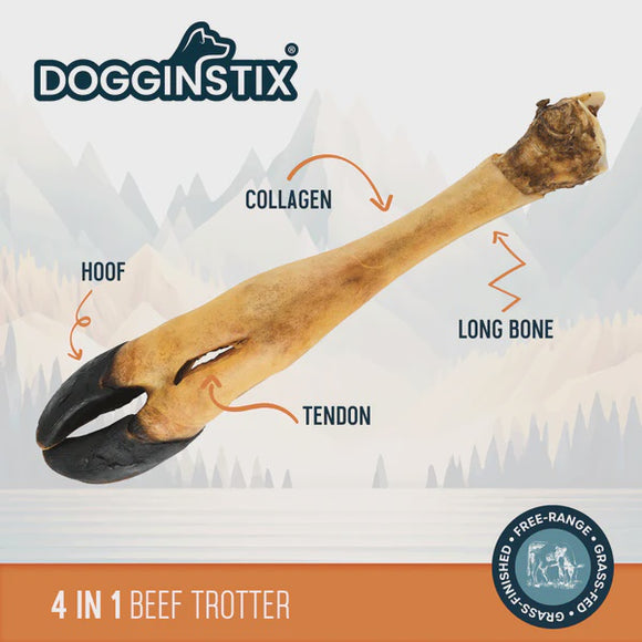 Dogginstix Beef Whole Foot