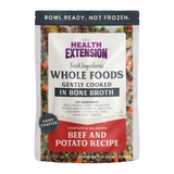 Health Extension Dog Pouch Gently Cooked Beef/Potato