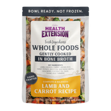 Health Extension Dog Pouch Gently Cooked Lamb/Carrot