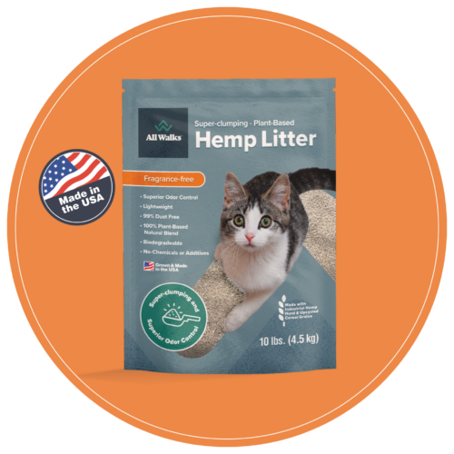 All Walks Hemp Cat Litter 10lb*
