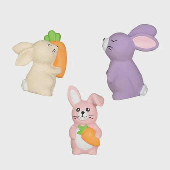 Fringe Hop Love Carrots 3pk Latex Dog Toy