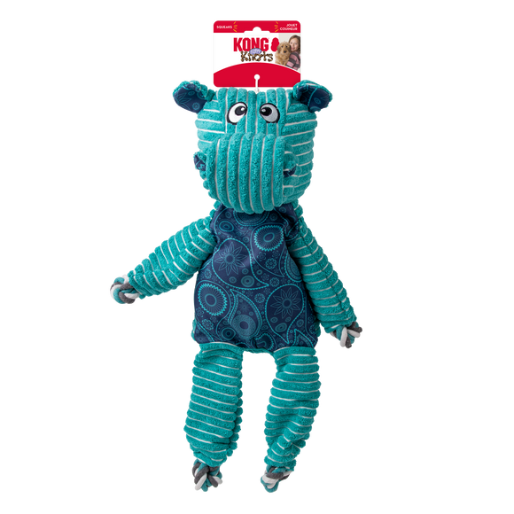 Kong Floppy Knots Hippo Jumbo