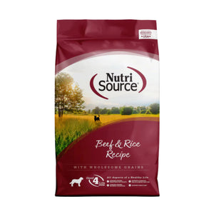 NutriSource Beef Brown Rice Dog