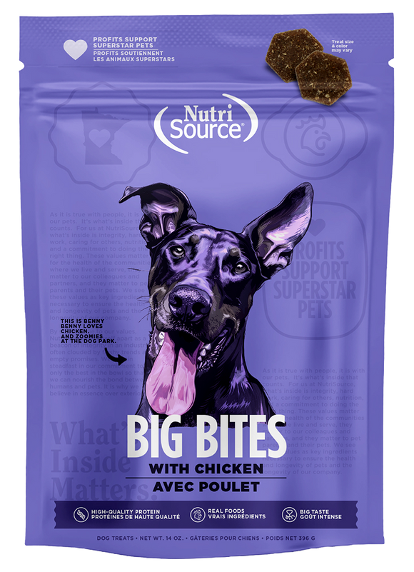 Nutrisource Dog Big Bites Chicken 14oz