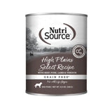 NutriSource K9 GF High Plains Select 13oz