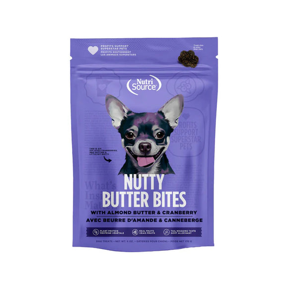 NutriSource Dog Butter Bites Cranberry 6oz*