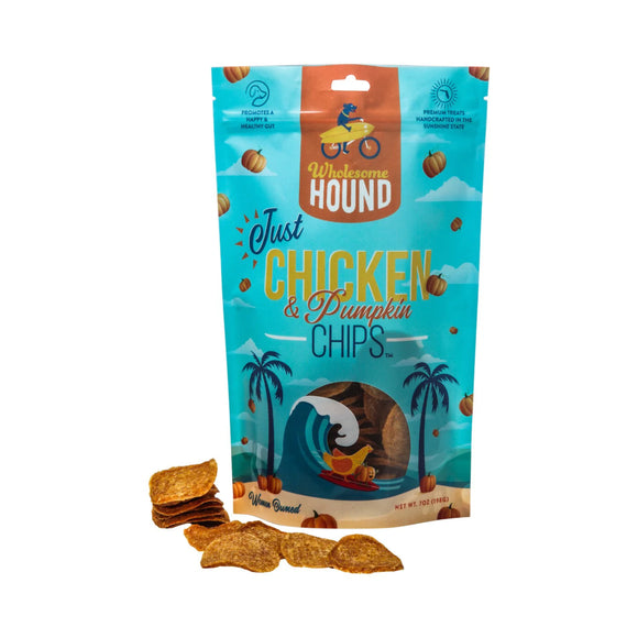 Wholesome Hound Just Chicken & Pumpkin Chips