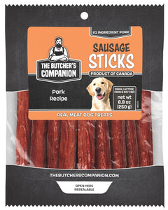 Butcher's Companion Dog Sausage Sticks Pork 6.2oz