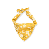 Oxford Dog Mustard Floral Bandana