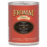 Fromm Pate K9 Cans Turkey Pumpkin 12.2oz