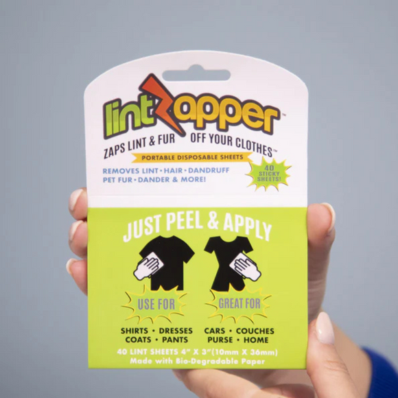 Lintzapper Disposable Lint Remover Sheets