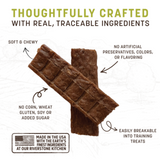 Earth Animal Wisdom Air Dried Jerky Turkey 4oz*