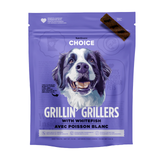 NutriSource Choice Grillin Grillers Whitefish Dog Treats 12oz
