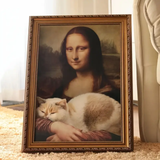 Mona Lisa Cardboard Scratcher