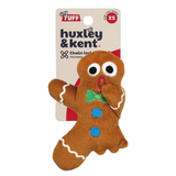 Huxley & Kent Tiny Tuff Ginger Snapped Dog Toy