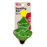 Huxley & Kent Tiny Tuff Christmas Tree Cookie Dog Toy